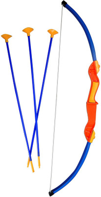 

HALO NATION Archer Bow and Arrow Set - Free Size 30 inch Both for Kids & Adults - International Standard Archery Toy(Multicolor)
