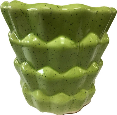 

SNG Ceramic Vase(5 inch, Green)