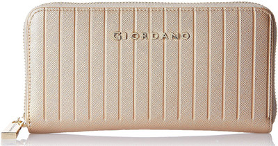 

Giordano Women Gold Artificial Leather Wallet(3 Card Slots)