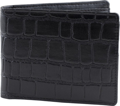 

Dumeril Men Black Genuine Leather Wallet(7 Card Slots)