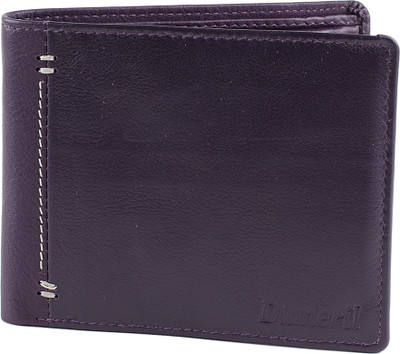 

Dumeril Men Purple Genuine Leather Wallet(3 Card Slots)
