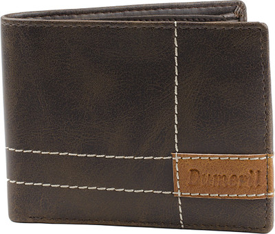 

Dumeril Men Brown Artificial Leather Wallet(11 Card Slots)