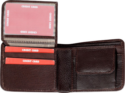 

pocket bazar Men Brown Genuine Leather Wallet(4 Card Slots)