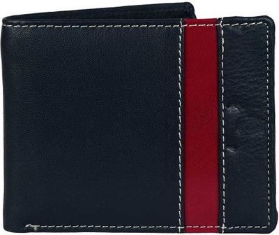 

Adams Men Black Genuine Leather Wallet(9 Card Slots)