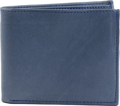 

Dumeril Men Blue Genuine Leather Wallet(8 Card Slots)