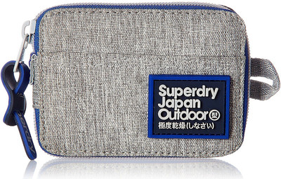 

Superdry Men Grey Canvas Wallet(3 Card Slots)