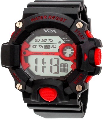 V2A Multifunction Chrono - Alarm Sports Watch for Men & Boys, Red Watch  - For Boys   Watches  (V2A)