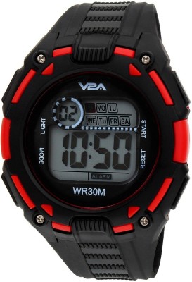 V2A Multifunctional Designer Round Wrist Watch for Men & Boys, Red Watch  - For Boys   Watches  (V2A)