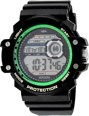 V2A Multifunction Digital Sports Watch for Men & Boys, Green Watch  - For Boys   Watches  (V2A)