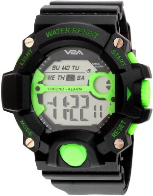 V2A Multifunction Chrono - Alarm Sports Watch for Men & Boys, Green Watch  - For Boys   Watches  (V2A)