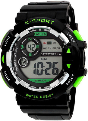 

Elios Multifunction Digital Watch, EL-H-9006-Green Watch - For Boys