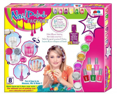 

GRAPPLE DEALS Awesome Nail Polish Factory Sr. For Girls.Sparkle Your Nails With This Kit..