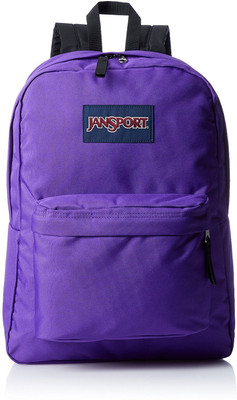 

JanSport Superbreak Signature 25 L Backpack(Purple), Signature purple