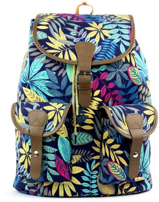 

RAMPOSH Canvas Printed Backpack laptop Bag 26 L Backpack(Multicolor)