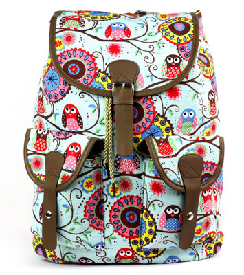 

RAMPOSH Canvas Printed Backpack laptop Bag 12 L Backpack(Multicolor), Mulicolor