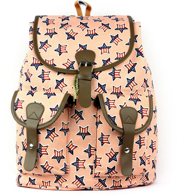 

RAMPOSH Canvas Printed Backpack laptop Bag 26 L Backpack(Multicolor)