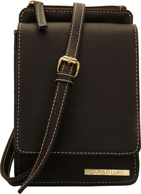 

LAPIS-O- LUPO Dusky Women’s Mobile Sling Bag (Brown) Sling Bag(Brown, 5 L)