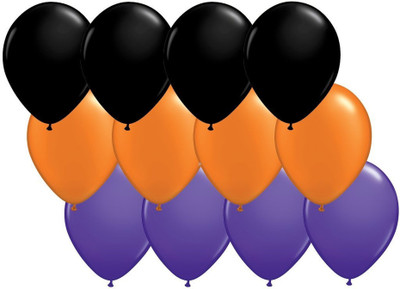 

Shop Online Solid Black, Golden & Purple Balloon(Orange, Black, Purple, Pack of 50)