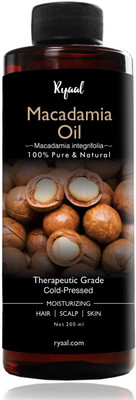 

Ryaal Macadamia Oil- 100% Pure & Natural Carrier Oil(200 ml)