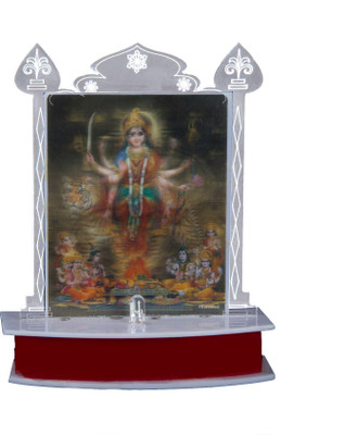 

Autofy Universal car Dashboard Accessory Goddess Durga Temple-For Car Accessory Mount Kit