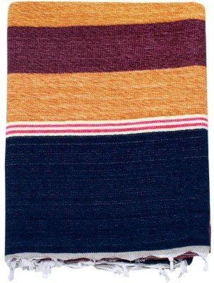 MANDHANIA Multicolor Chenille Carpet(5 ft,  X 7 ft, Rectangle)