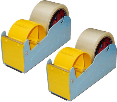 

erunners Single Side Desktop Tape Dispencer (Manual)(Set of 2, Multicolor)