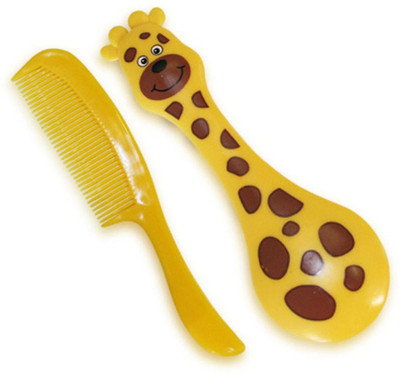 

Toys factory Baby's Soft Hair Brush & comb ( In Many Colours )(Set of 2)