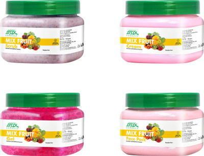 

SSCPL Herbals Mix Fruit Beauty & Facial Kit(Set of 4)