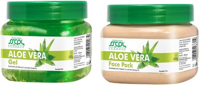 

SSCPL Herbals AloeVera Gel & Facepack (150 gms each)(Set of 2)