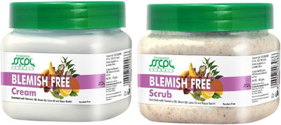 

SSCPL Herbals Blemish Free Scrub & Cream (150 gms each)(Set of 2)