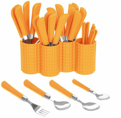 

Global Voice Jony Imperial 24Pcs Stainless Steel Cutlery Set(Pack of 1)
