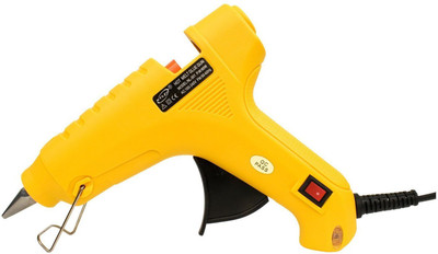 

STAR FABRIC 60W Heavy Duty Hot Melt Glue Gun With 5 Glue Sticks Standard Temperature Corded Glue Gun(8 mm)