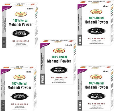 

herbal Natural Black Mehandi Powder Hair Color(Green)