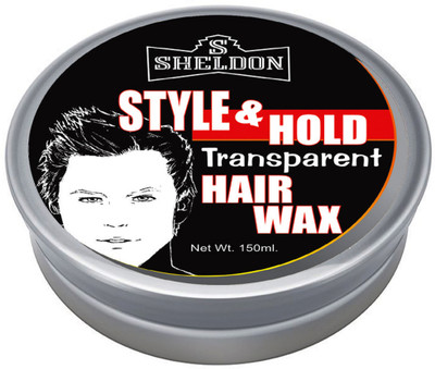 

Sheldon Style & Hold Transparent Hair Wax (Wt. 150 ml) Wax(150 ml)