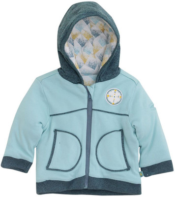 

Mini Klub Full Sleeve Solid Baby Boys Jacket, Blue