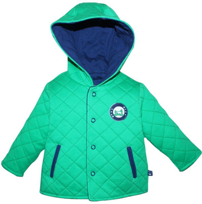 

Mini Klub Full Sleeve Solid Baby Boys Jacket, Green