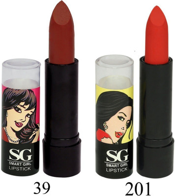 

Amura Smart Girl LipStick Set of 2(39201, 4.5 g)