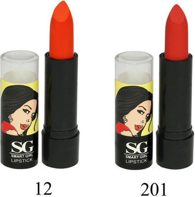 

Amura Smart Girl LipStick Set of 2(12201, 4.5 g)