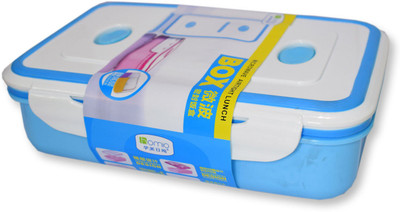 

Cromoxome Homio Airtight Microwave Lunch Box Blue (1200 ml) 2 Containers Lunch Box(1200 ml)