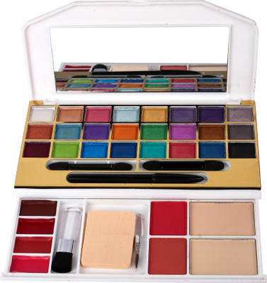 

MITENO mars Makeup kit 24 eyeshadow,2 blusher,2 compact powder,4lipgloss,1eyepencil