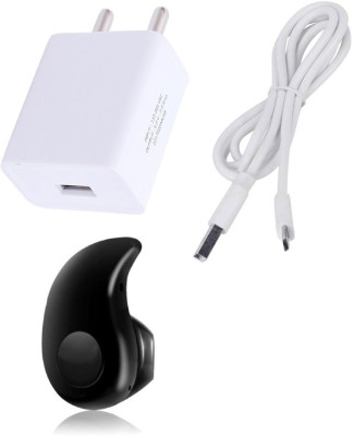 TROST Wall Charger Accessory Combo for Vivo Y55S(White)