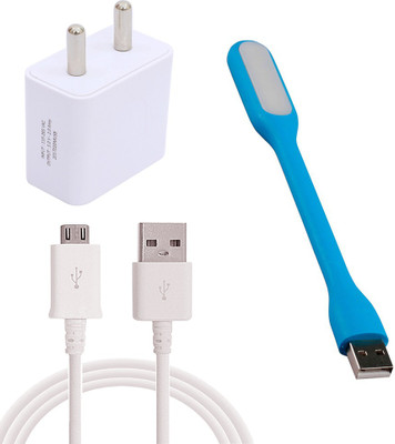 TROST Wall Charger Accessory Combo for MOTO G5 Plus(White)