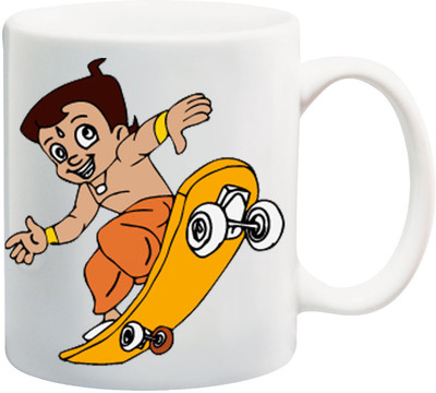 

ME&YOU Gifts For Boy Girl Kids Niece Children Brother Nephew Sister Cousin On Happy Birthday (IZ17-VK-MU-01002) Chhota Bheem Printed Ceramic Mug(325 ml), Multicolor