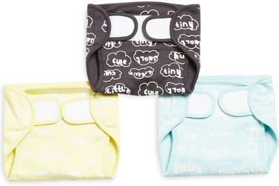 

Mini Klub baby pack of 3 reusable sensor nappies, Multicolor