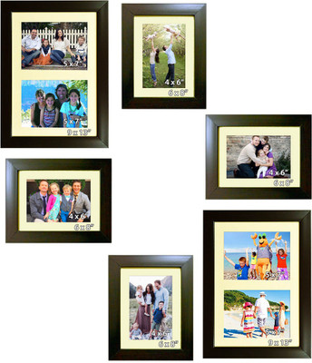 

Trends on Wall Acrylic Photo Frame(Brown, 8 Photos)