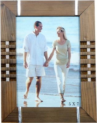 VS-YOG Wood Photo Frame(Brown, 1 Photos)