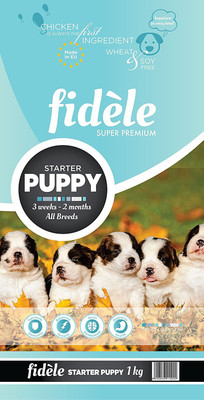 

Pawsitively Fidele Starter Puppy 1kg Dog Food Chicken 1 kg Dry Dog Food