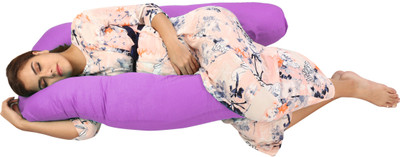 

kidiCat U-Shape Solid Pregnancy Pillow Pack of 1(Purple)