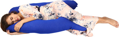 

kidiCat U-Shape Solid Pregnancy Pillow Pack of 1(Dark Blue)