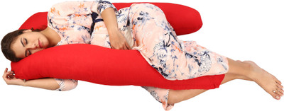 

kidiCat U-Shape Solid Pregnancy Pillow Pack of 1(Red)